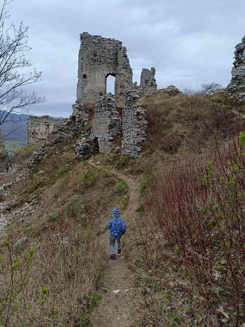 Gýmeš castle (with&nbsp;David)