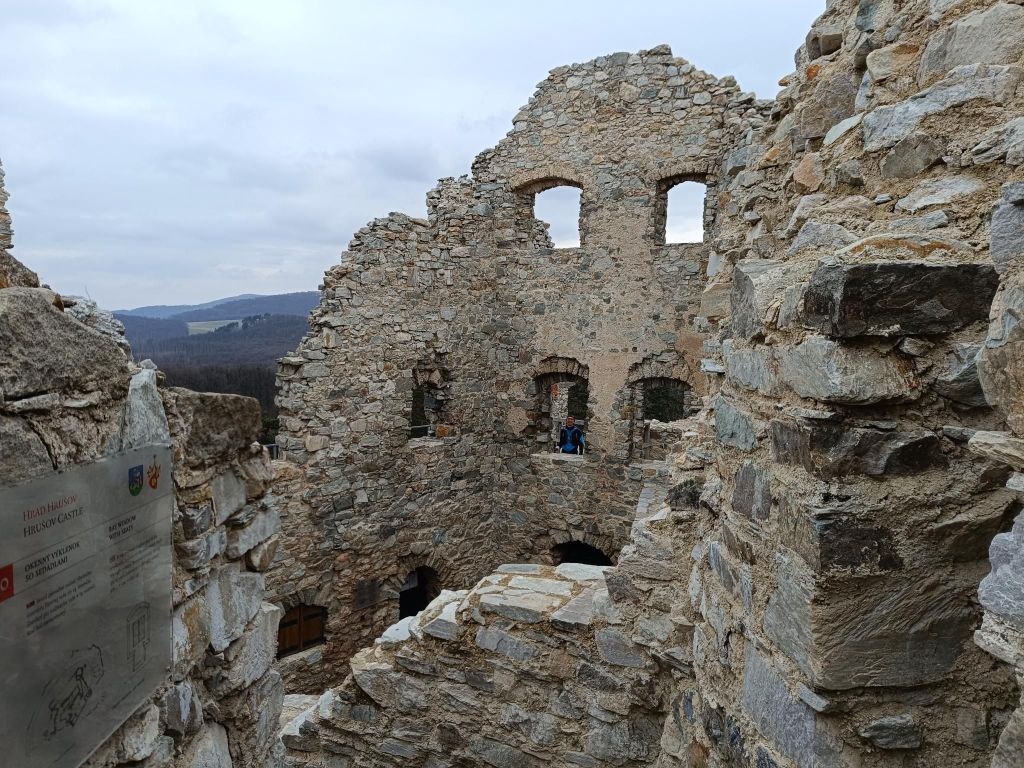 Tribeč – Black caste – Hrušov&nbsp;castle