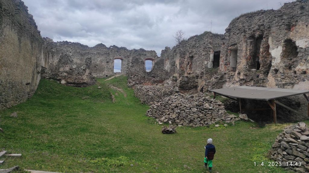 Čabraď castle (with&nbsp;David)